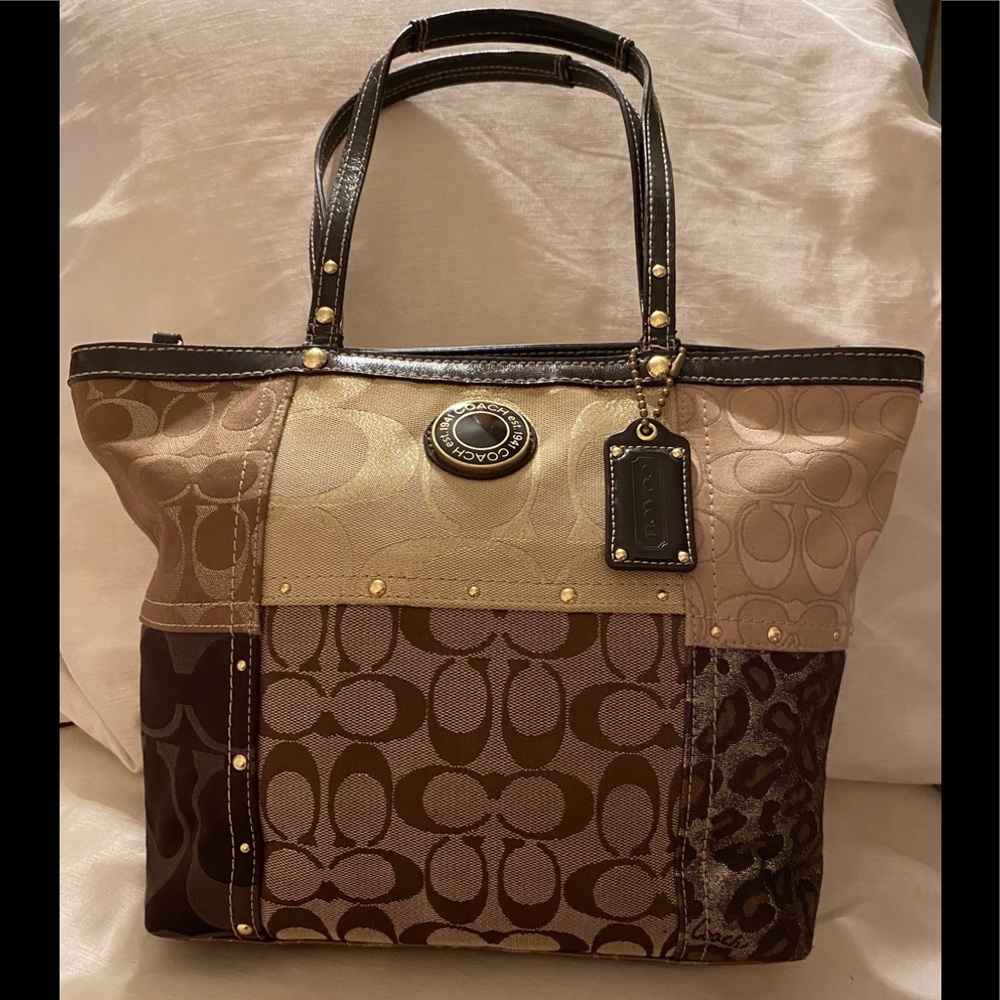 Coach handbag brown